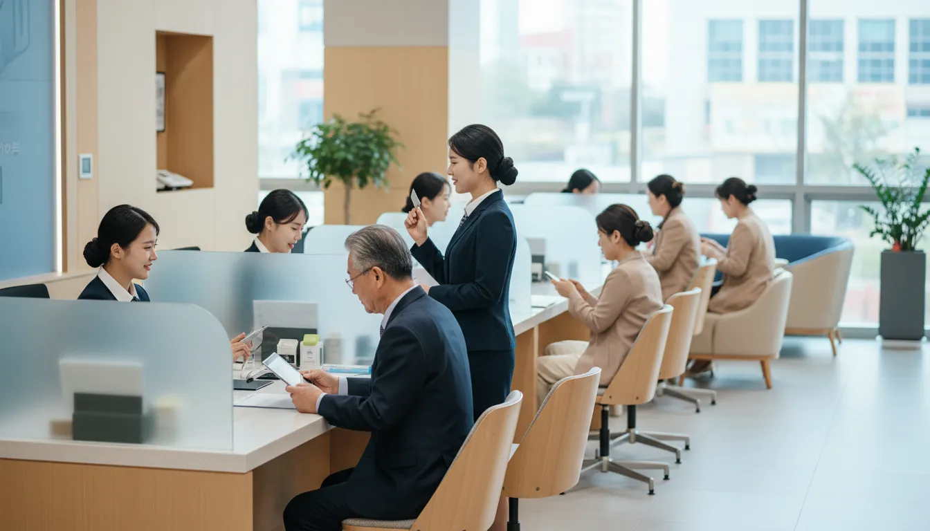 은행 및 관공서 운영 현황 분석