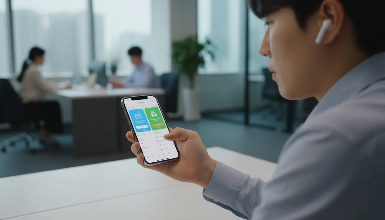 아이폰 통화녹음 방식 비교