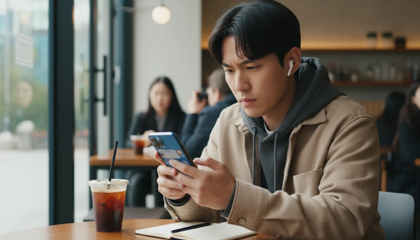 가장 확실한 실시간 카톡 차단 구별법