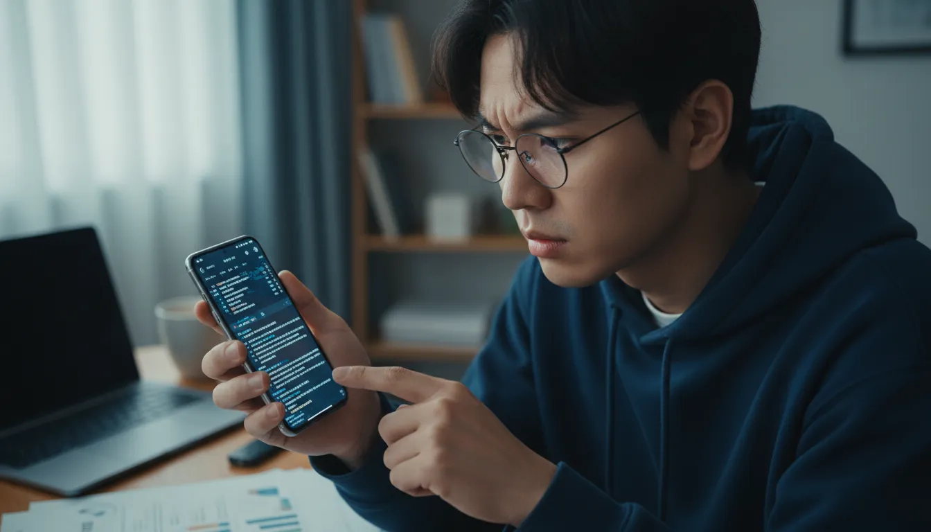 앱 캐시 누적 및 네트워크 서버 오류 해결