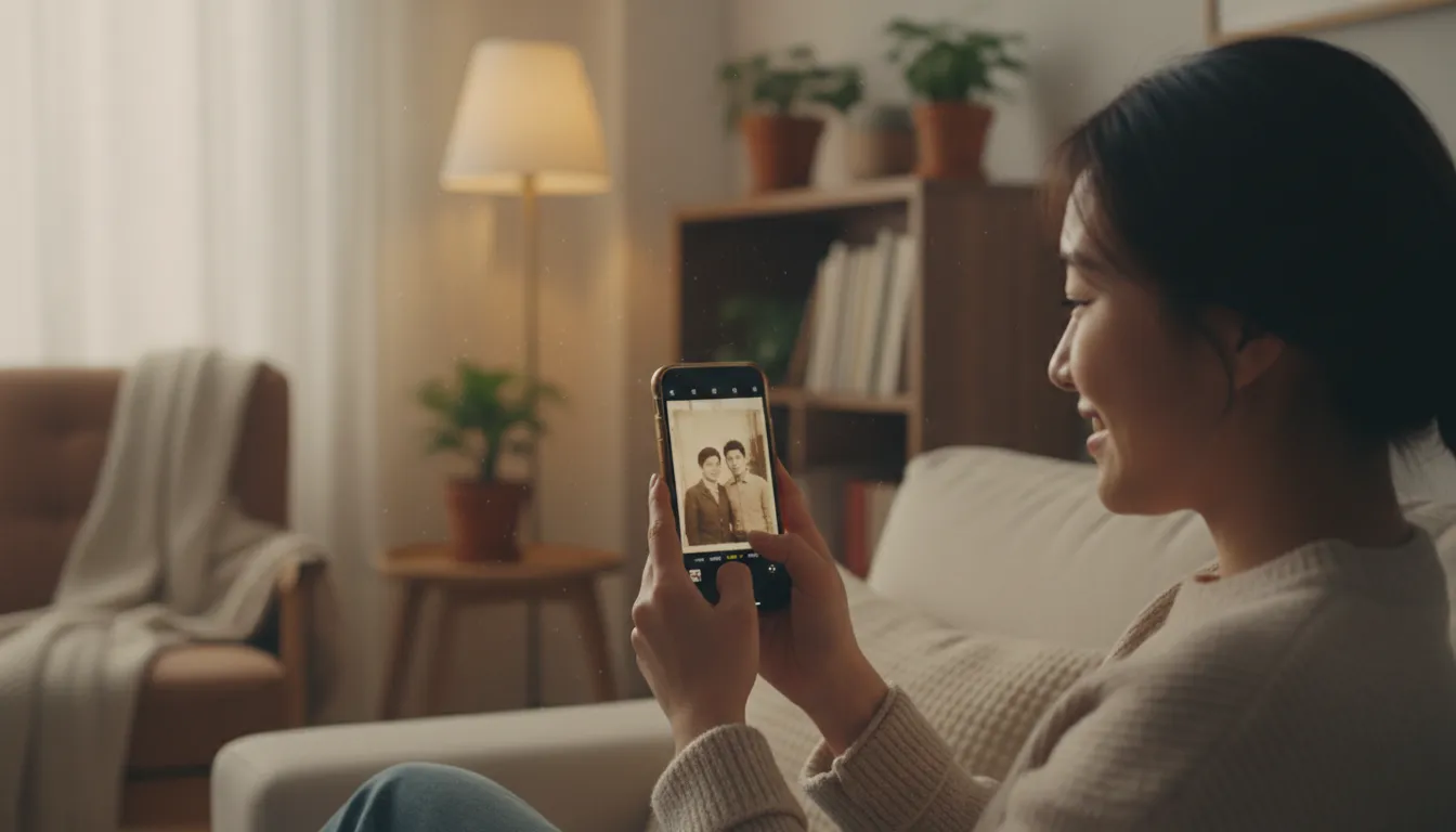 복원 후 소장 방법 및 사생활 보호 주의사항