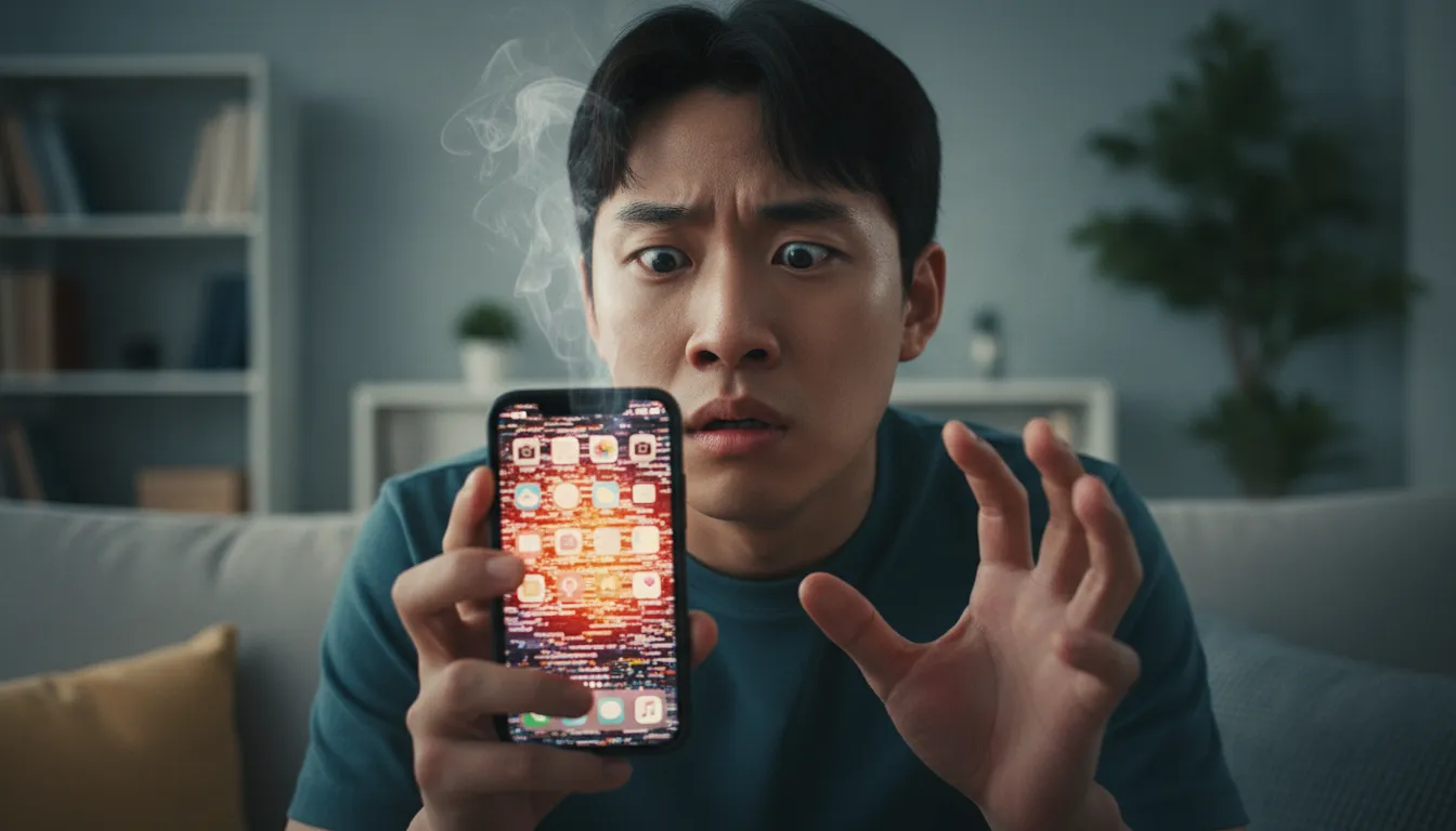 성능 저하 및 발열 증상 체크 리포트