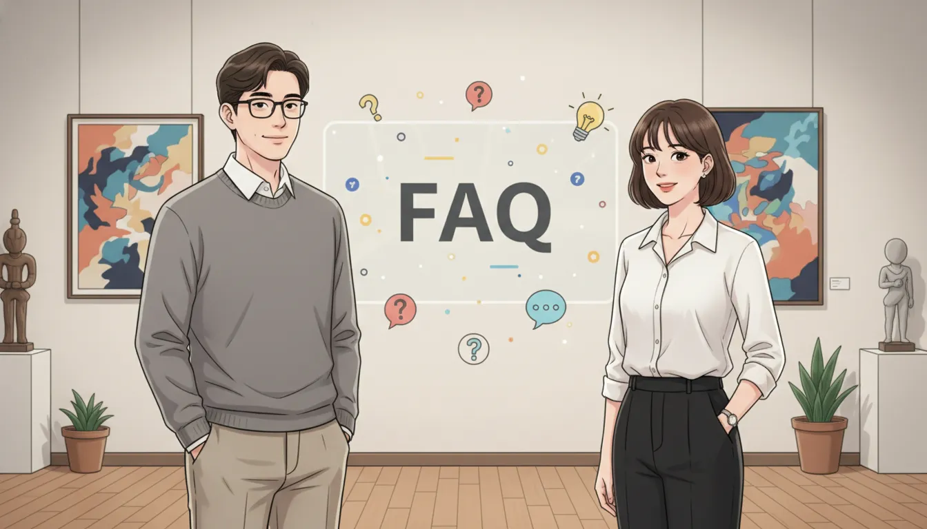 작품 관련 자주 묻는 질문 (FAQ)