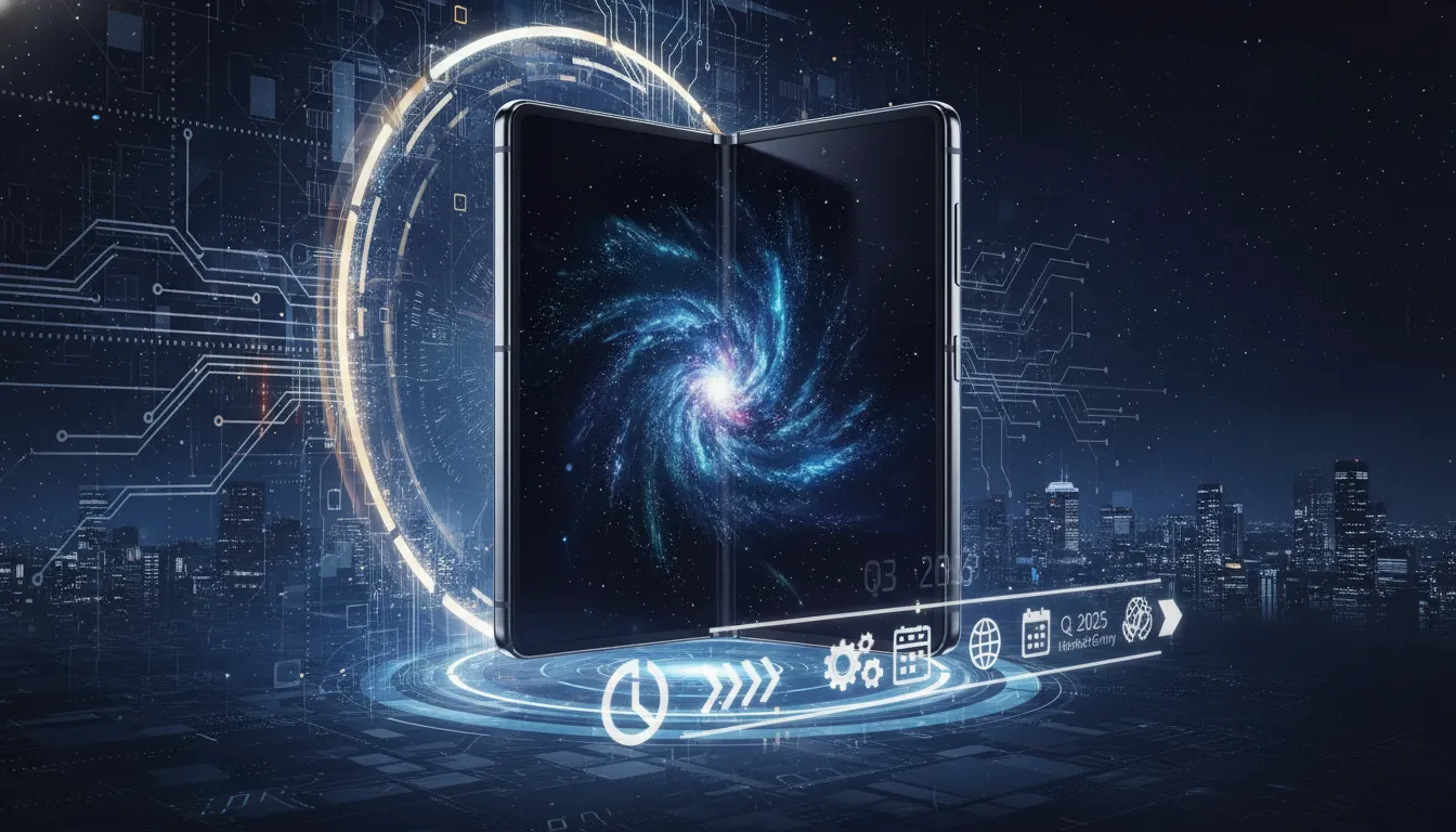 갤럭시 폴드8 출시일 및 시장 진입 시기