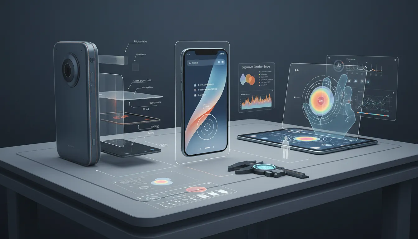 사용자 경험을 고려한 디자인 변화와 두께 분석