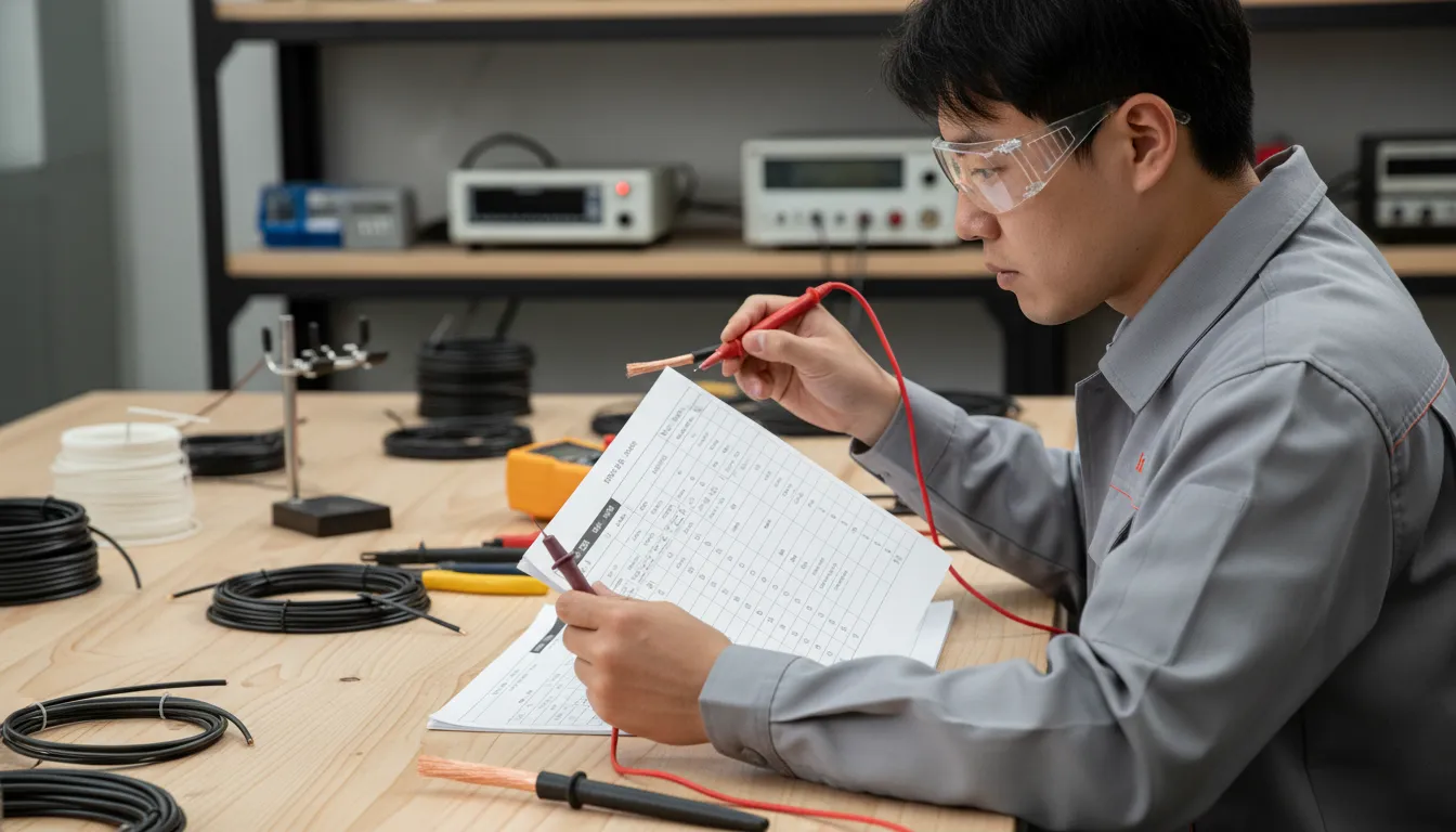 전선 굵기 SQ 환산 표 awg 규격별 허용 전류 계산 방법 3