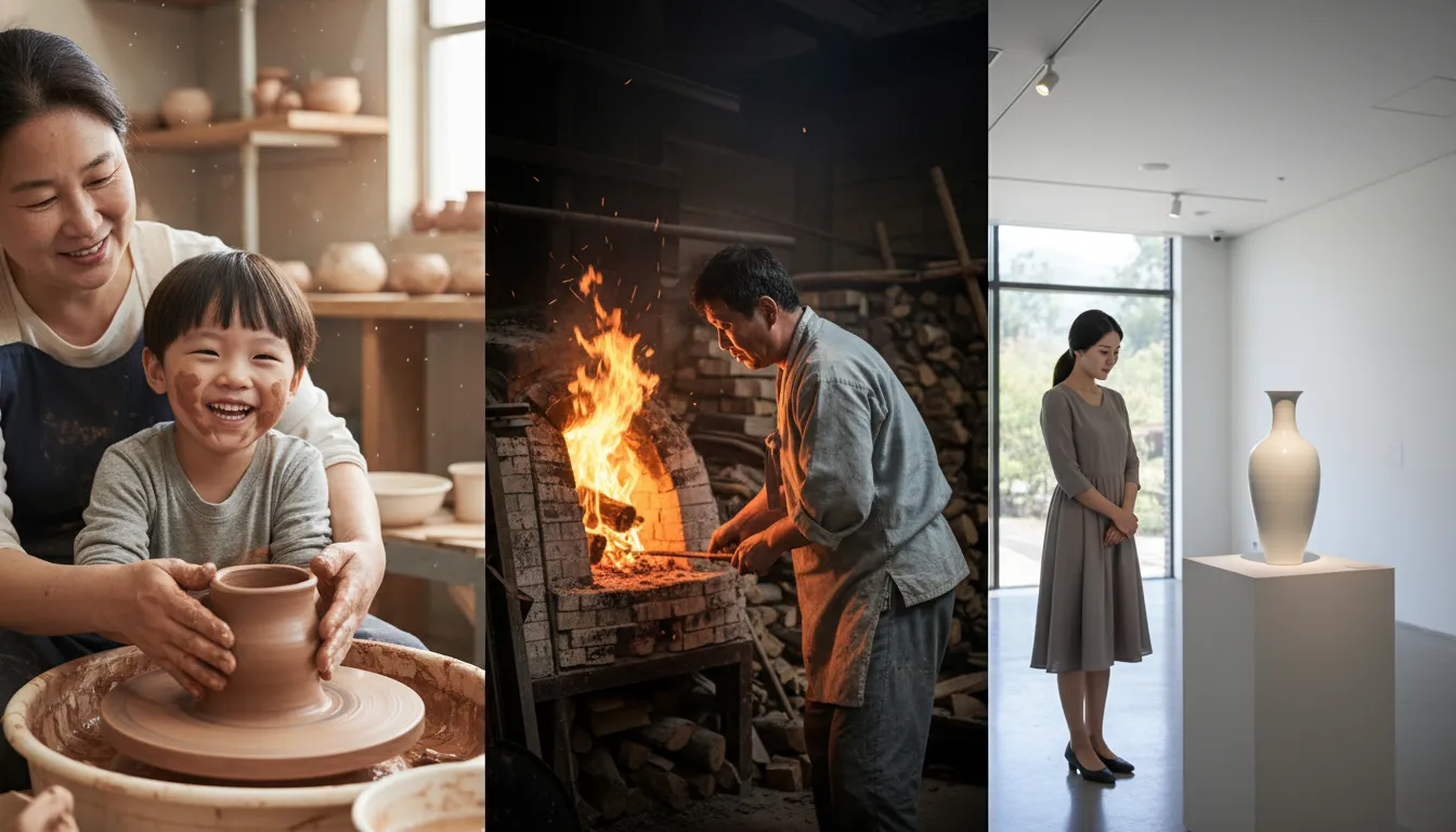 흙과 불의 예술: 놓치지 말아야 할 체험 및 전시