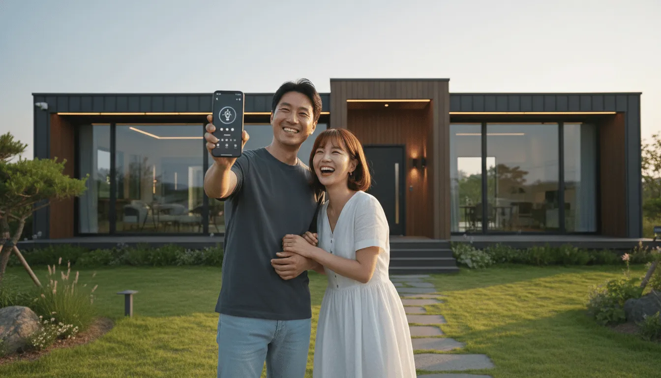 삼성주택 모듈러 스마트홈 평당 건축 단가 시공 비용, 미래형 전원주택 완벽 정리